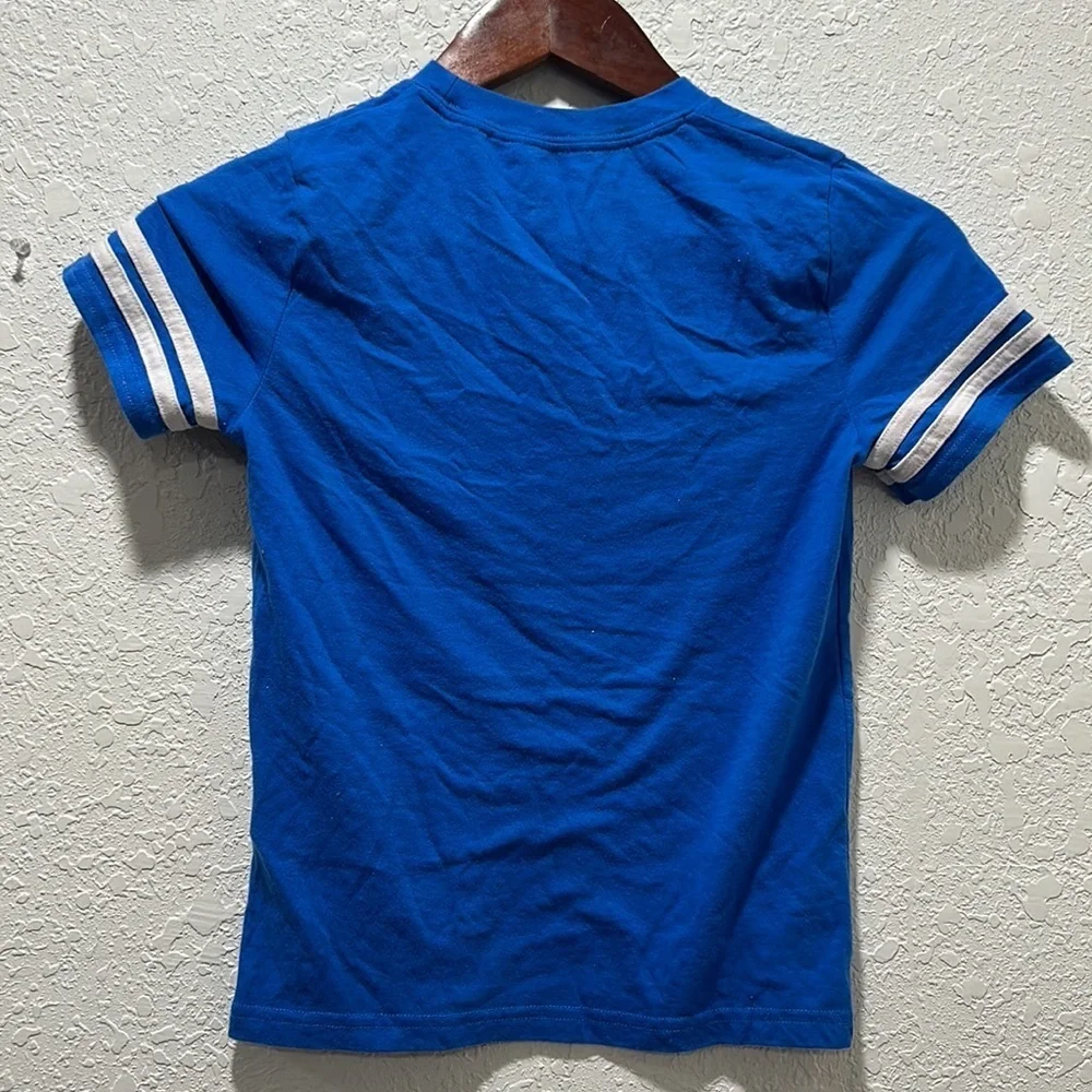 Abercrombie kids & Gymboree boys se t size 7 GUC blue and striped shorts